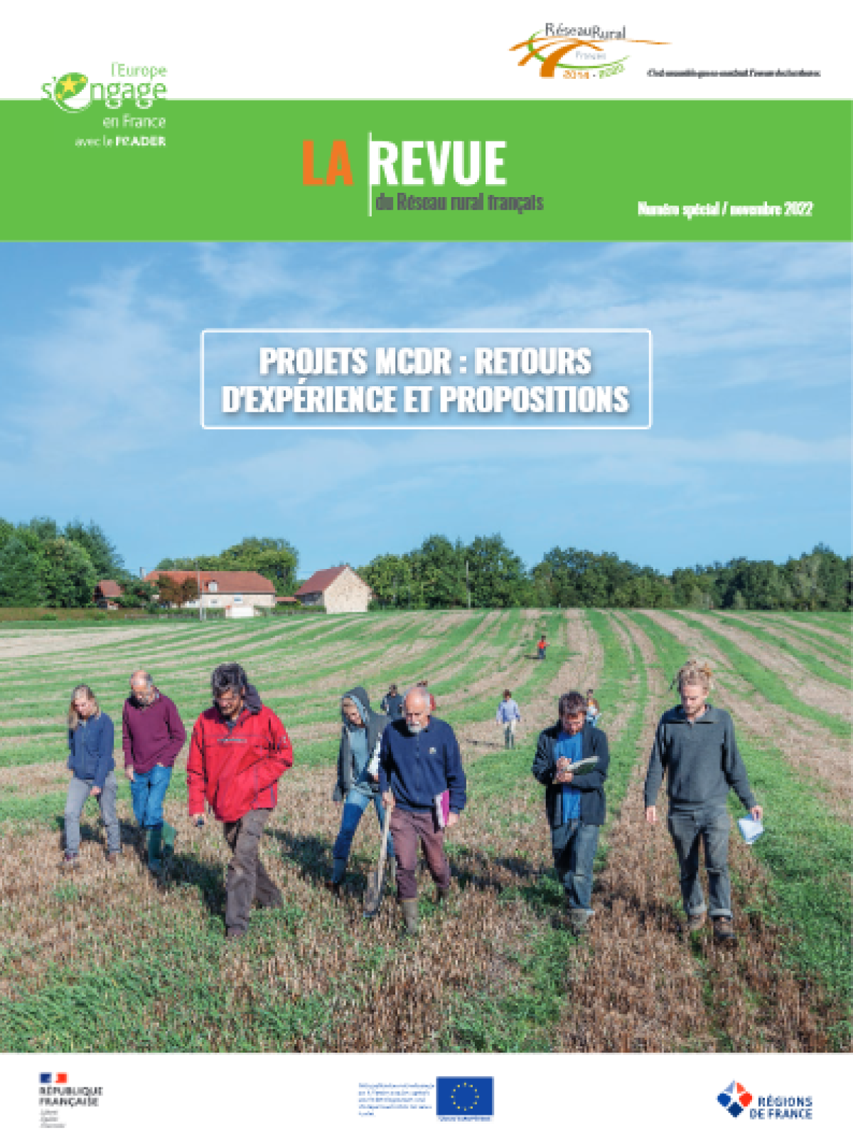 Page de garde de la revue