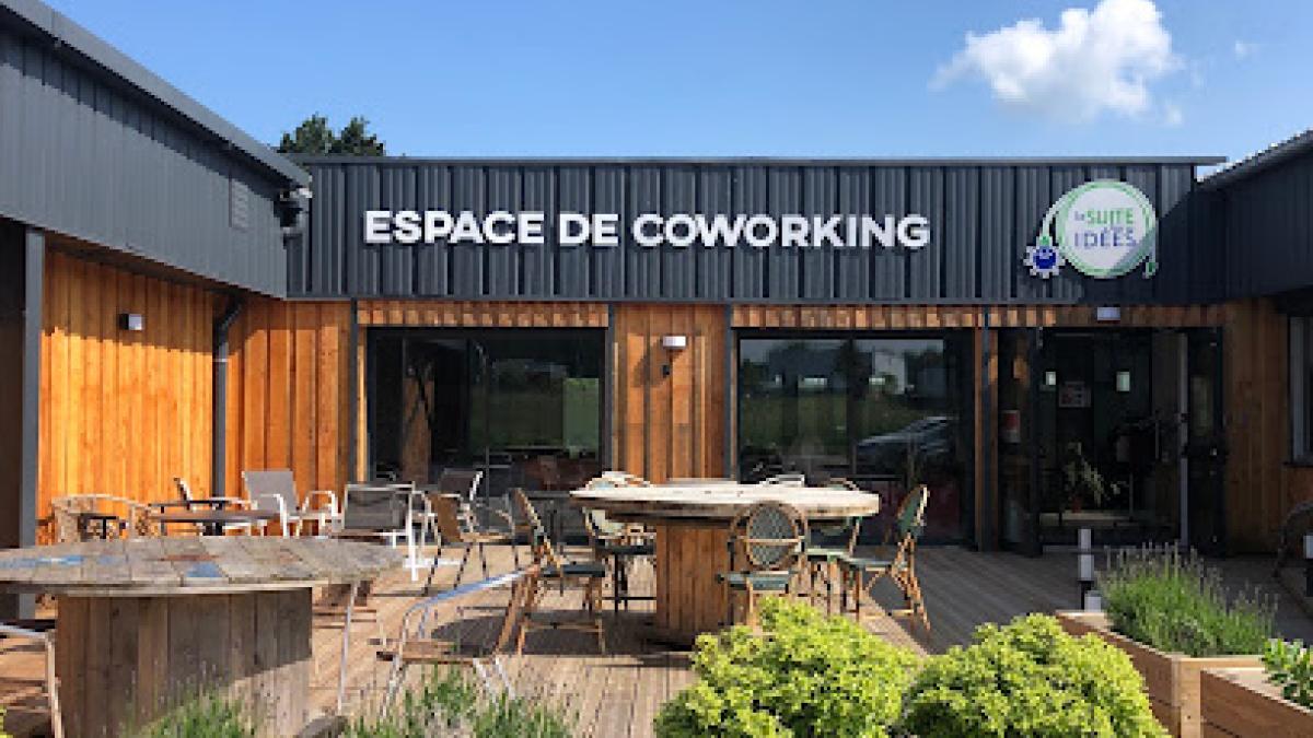 Devanture de l'Espace de coworking "La suite dans les idées"