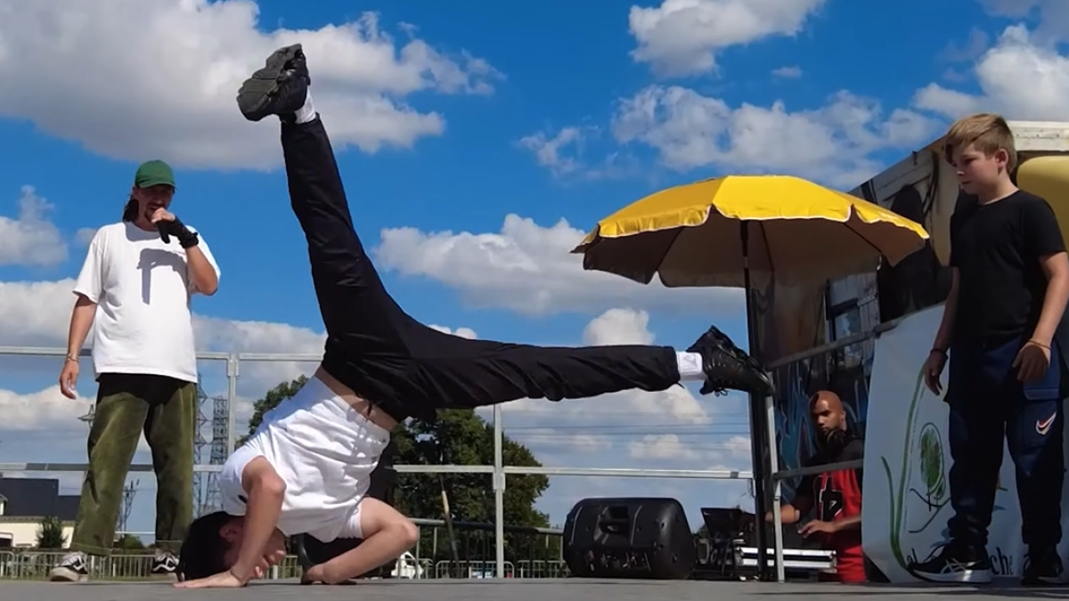 Une session de Breakdance lors du festival organisé par l'association zone 61